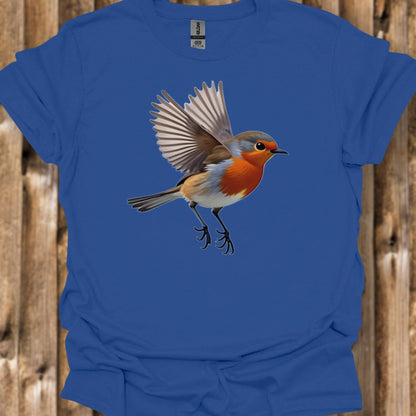 Flying robin trendy T-shirt