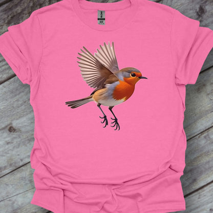 Flying robin trendy T-shirt