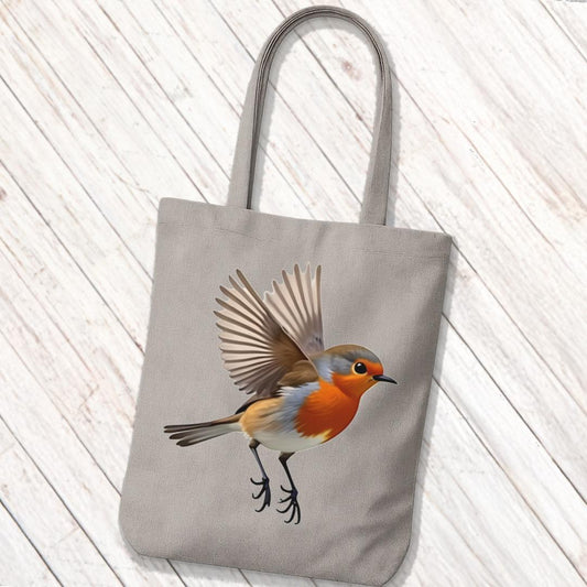 Tote Bag Vliegend Roodborstje