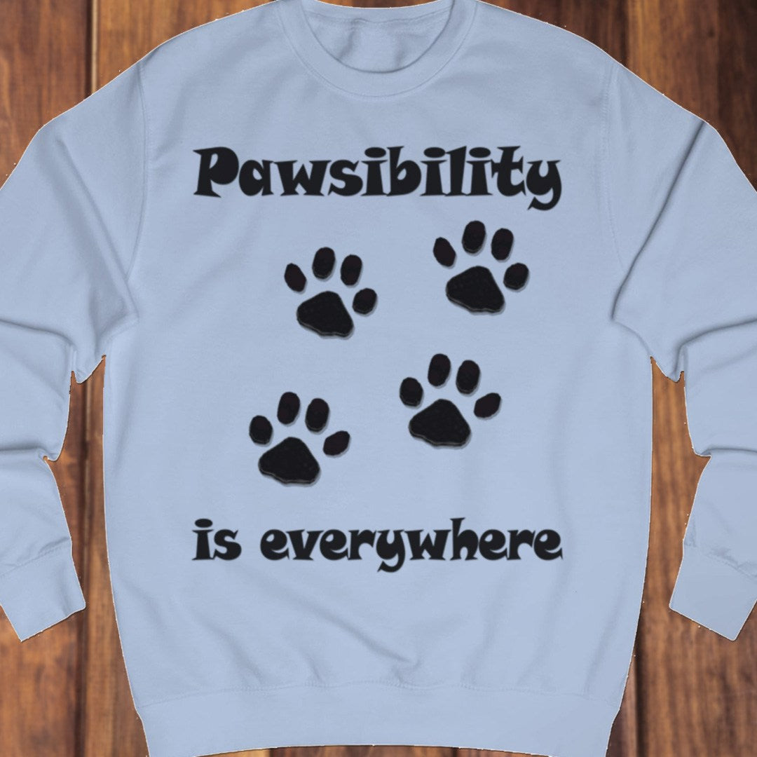 Pawsibility is Everywhere sweatshirt