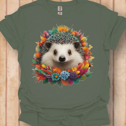 Fleurige Egel T‑Shirt