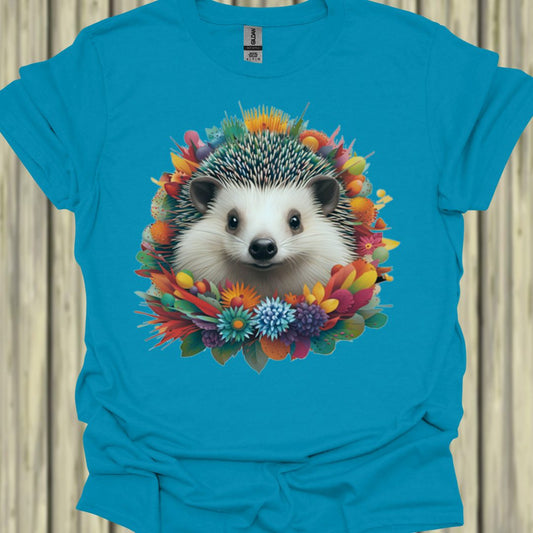 Fleurige Egel T‑Shirt
