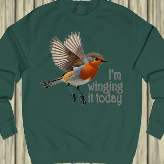 I'm Winging it sweatshirt