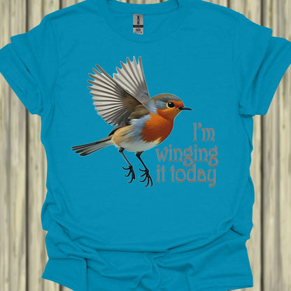 I'm Winging It T‑Shirt