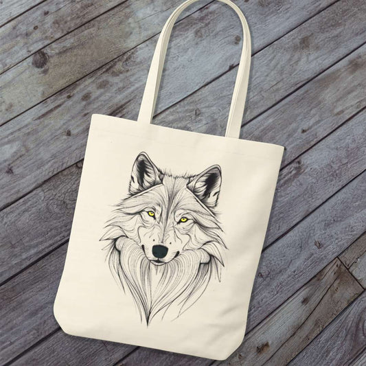 Tote Bag Wolf Intens