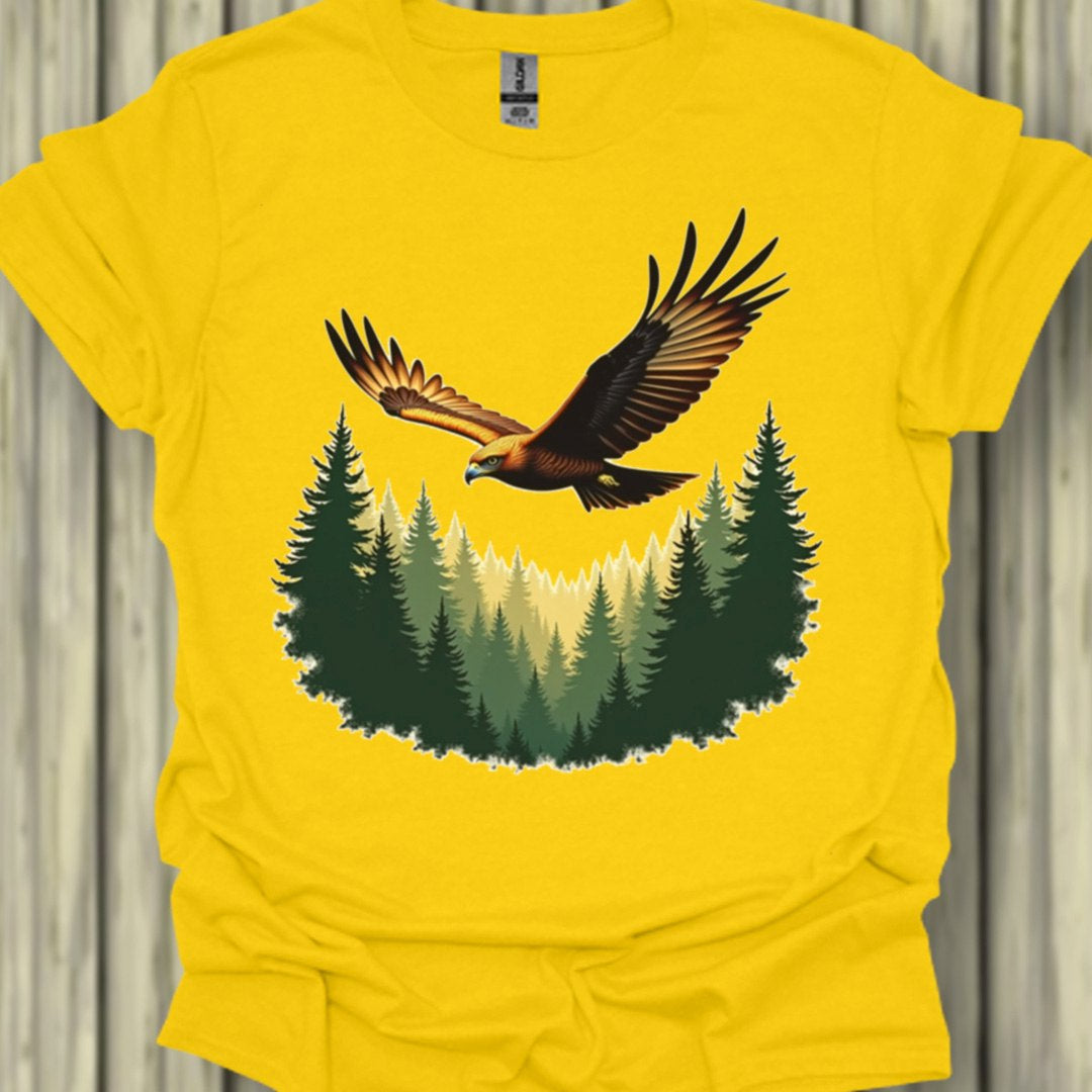 Majestic buzzard trendy T-shirt