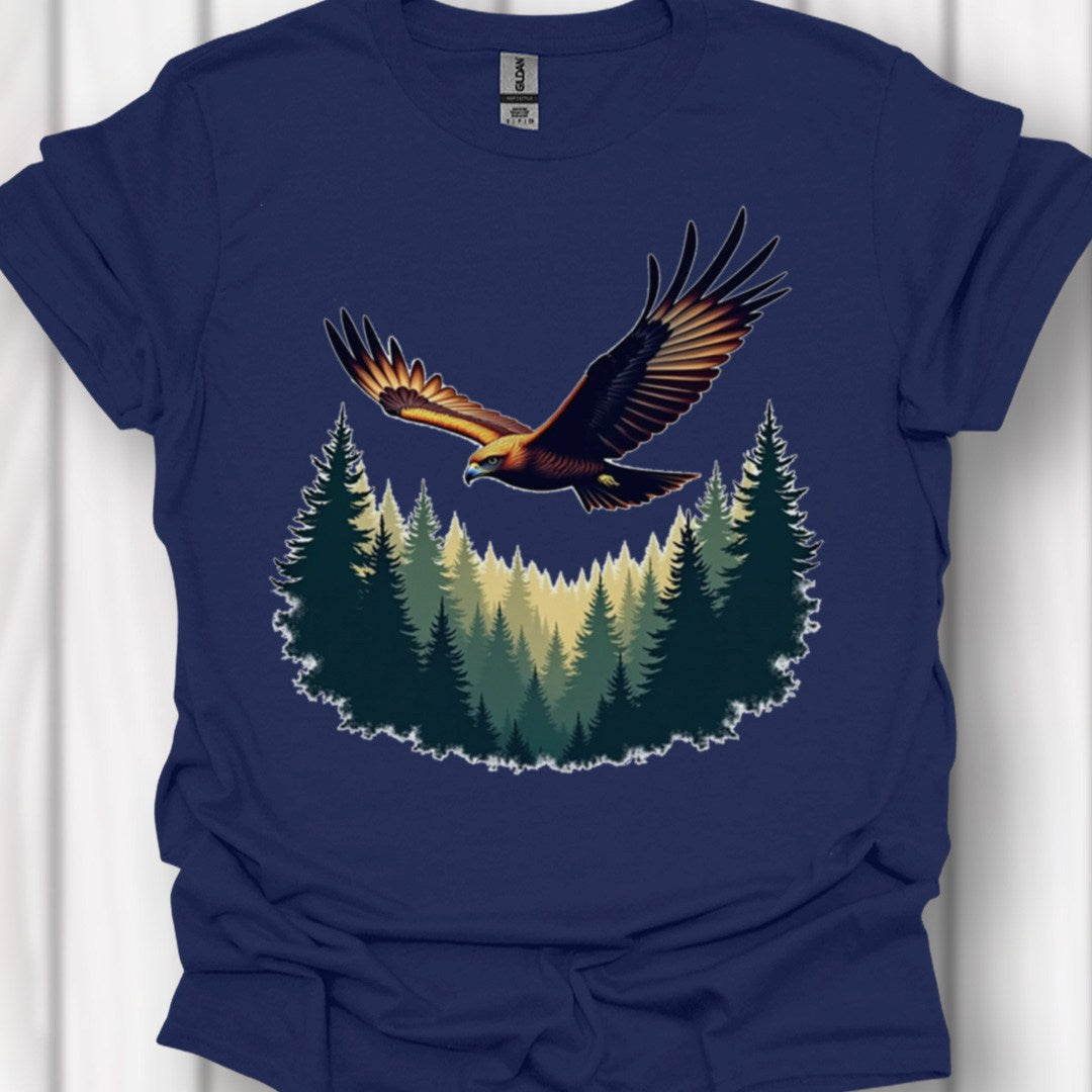 Majestueuze buizerd tijdloos T-shirt