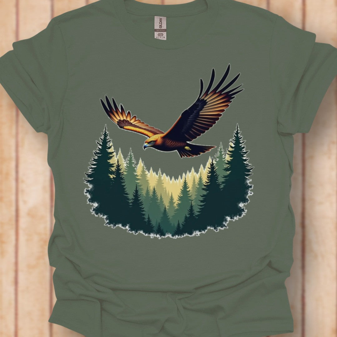 Majestueuze buizerd tijdloos T-shirt