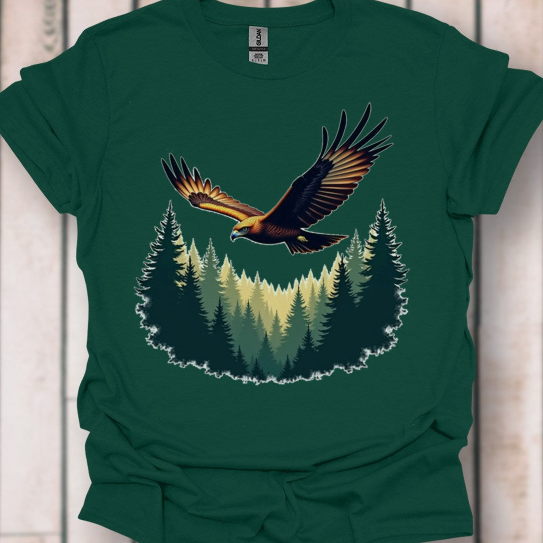 Majestueuze buizerd tijdloos T-shirt