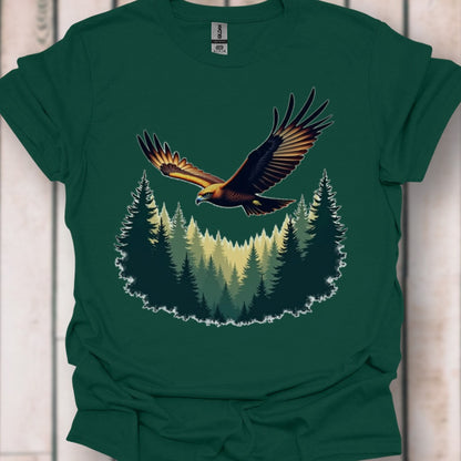 Majestueuze buizerd tijdloos T-shirt