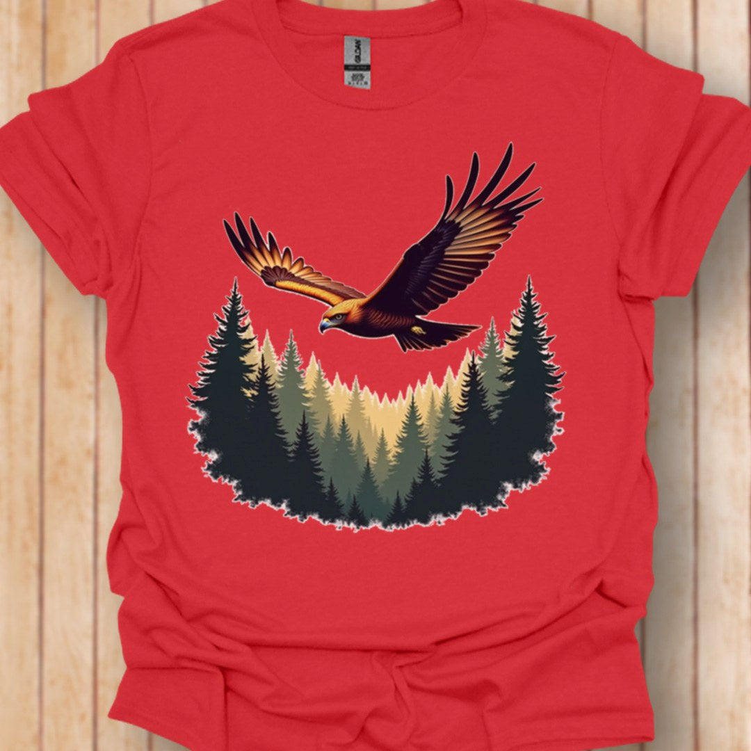 Majestic buzzard trendy T-shirt