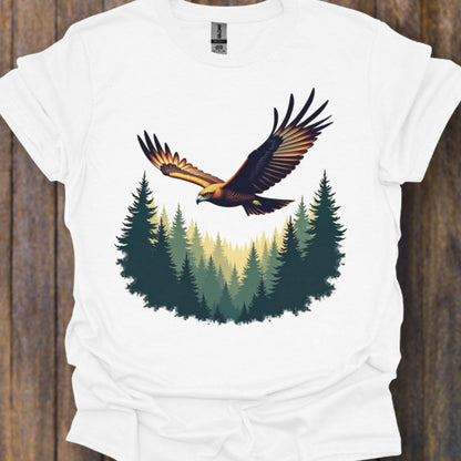Majestueuze buizerd tijdloos T-shirt