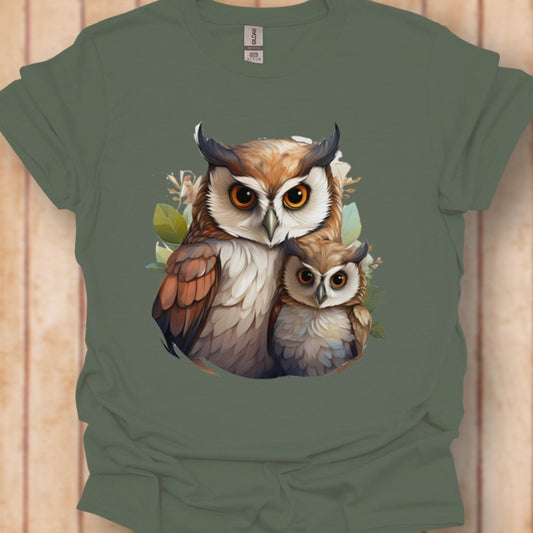Uil met Jong T‑Shirt