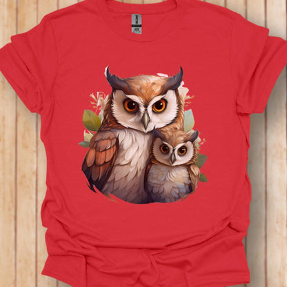 Uil met Jong T‑Shirt