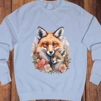 Vos met jong sweatshirt
