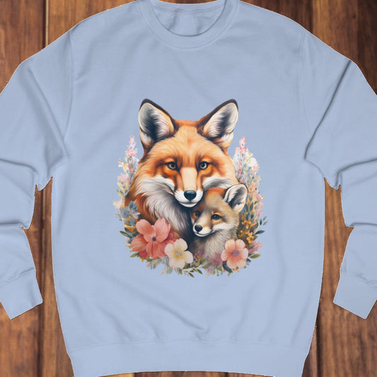 Vos met jong sweatshirt