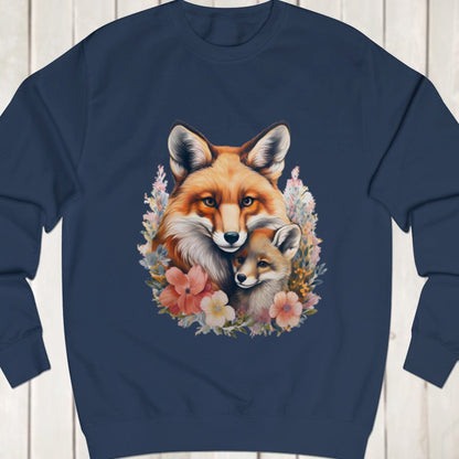 Vos met jong sweatshirt