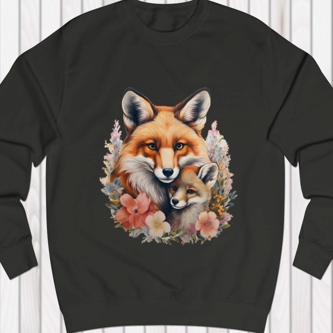 Vos met jong sweatshirt