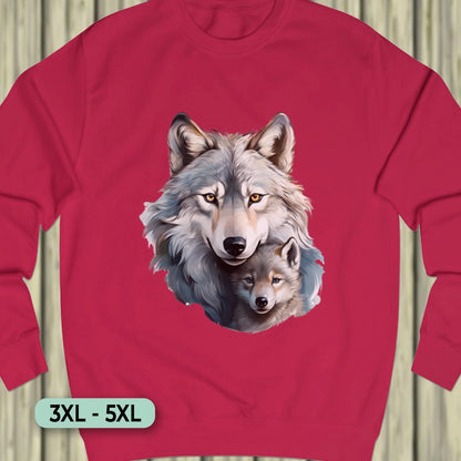 Wolf met Jong Sweatshirt+