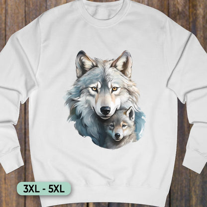 Wolf met Jong Sweatshirt+