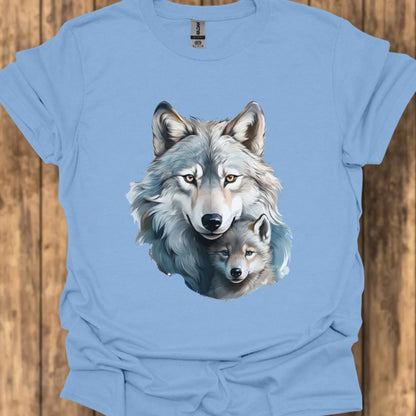 Wolf met Jong T‑Shirt