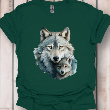 Wolf met Jong T‑Shirt