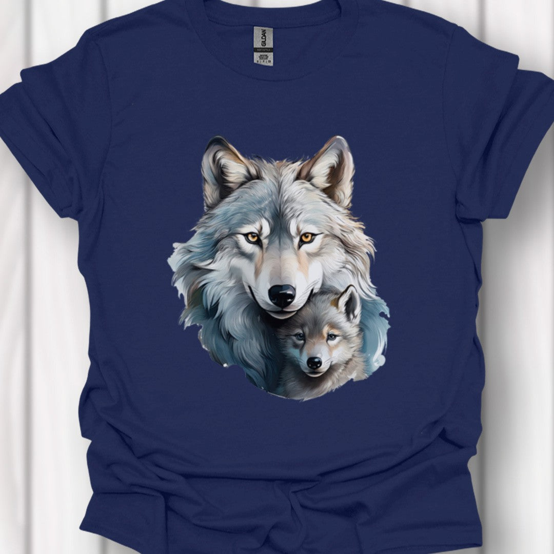 Wolf met Jong T‑Shirt
