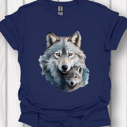 Wolf met Jong T‑Shirt