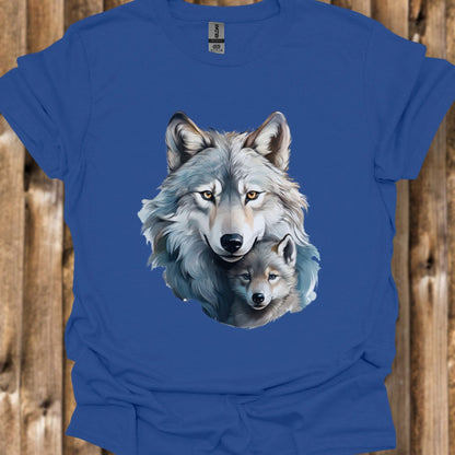 Wolf met Jong T‑Shirt