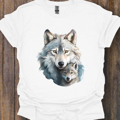 Wolf met Jong T‑Shirt