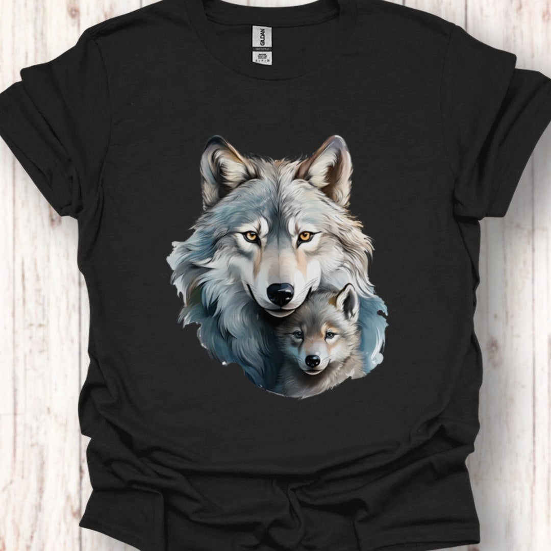Wolf met Jong T‑Shirt