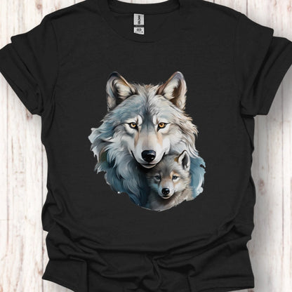 Wolf met Jong T‑Shirt