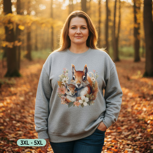 Eekhoorn met Jong Sweatshirt+