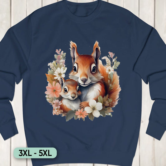 Eekhoorn met Jong Sweatshirt+