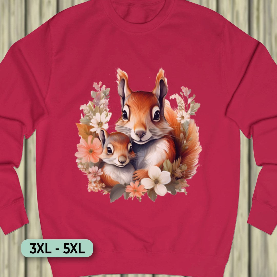 Eekhoorn met Jong Sweatshirt+