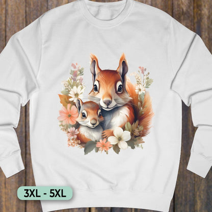 Eekhoorn met Jong Sweatshirt+