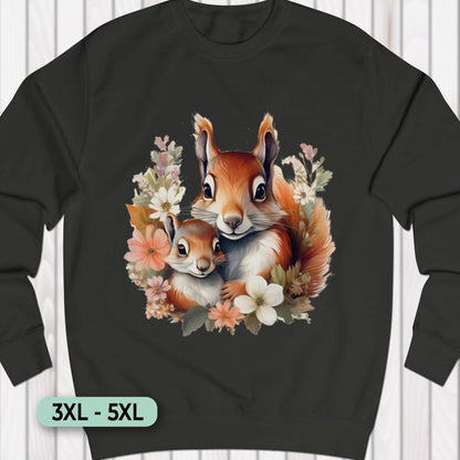 Eekhoorn met Jong Sweatshirt+