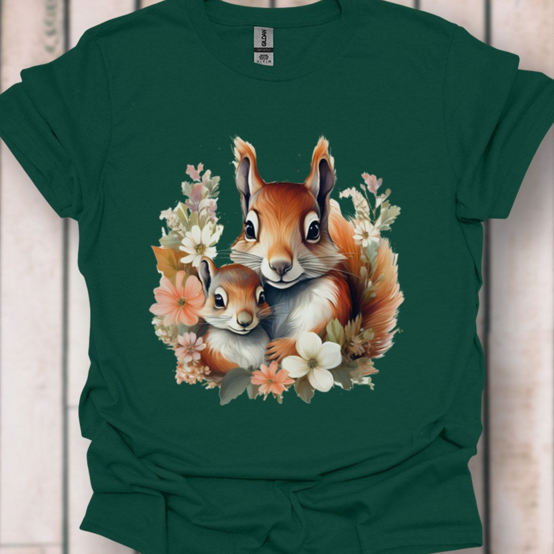 Eekhoorn met Jong T‑Shirt