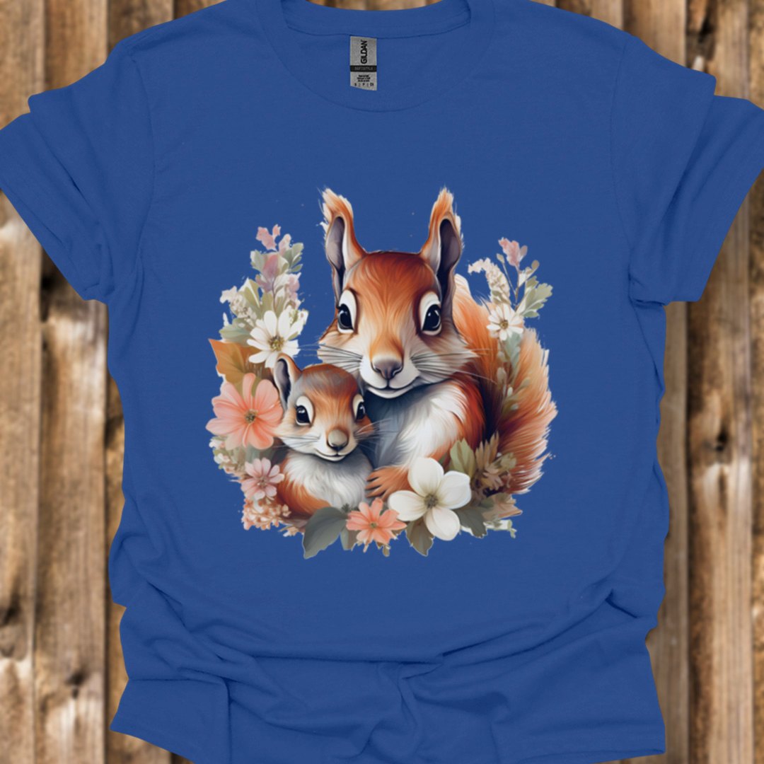Eekhoorn met Jong T‑Shirt