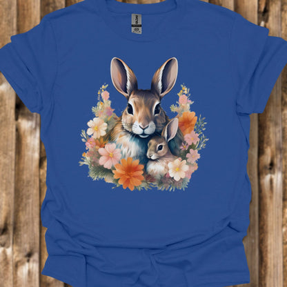Konijn met Jong T‑Shirt