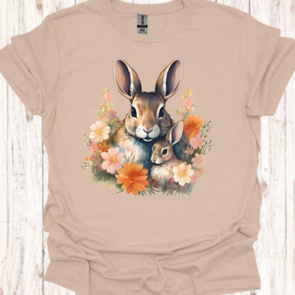 Konijn met Jong T‑Shirt
