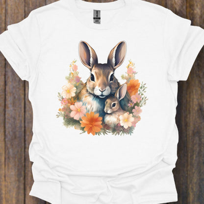 Konijn met Jong T‑Shirt