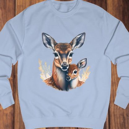 Hert met kalf sweatshirt