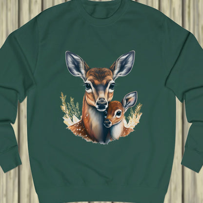 Hert met kalf sweatshirt