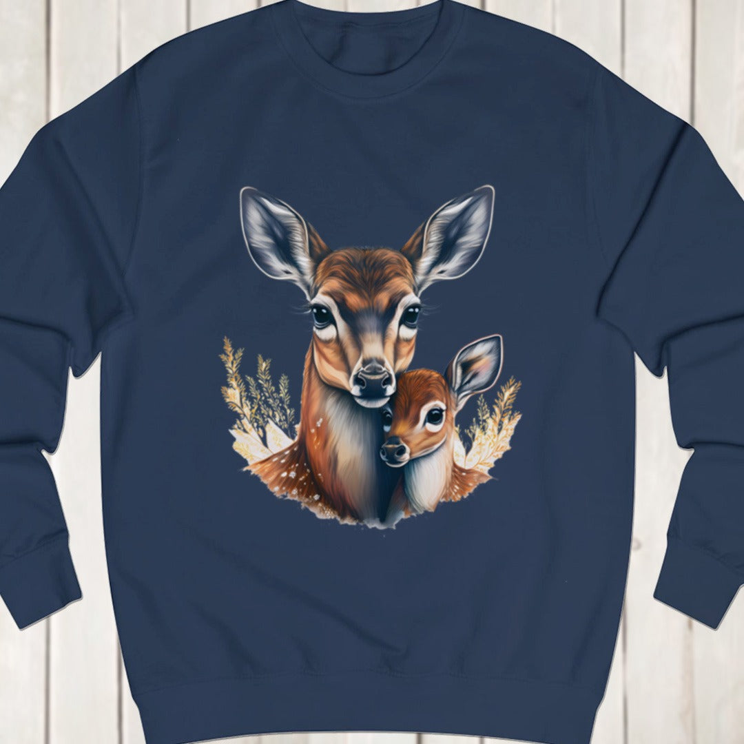 Hert met kalf sweatshirt