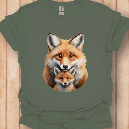 Vos met Welp T‑Shirt