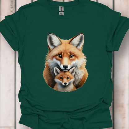 Vos met Welp T‑Shirt