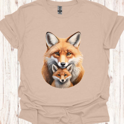 Vos met Welp T‑Shirt