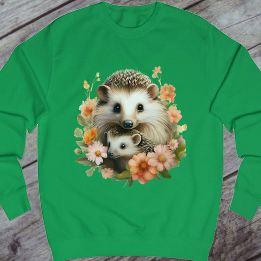 Egel met jong sweatshirt
