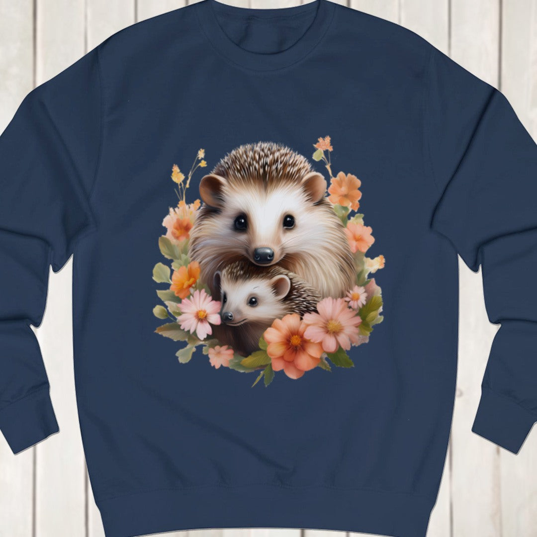 Egel met jong sweatshirt